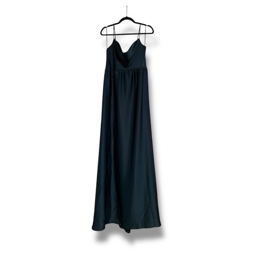 Amsale Green Maxi Dress